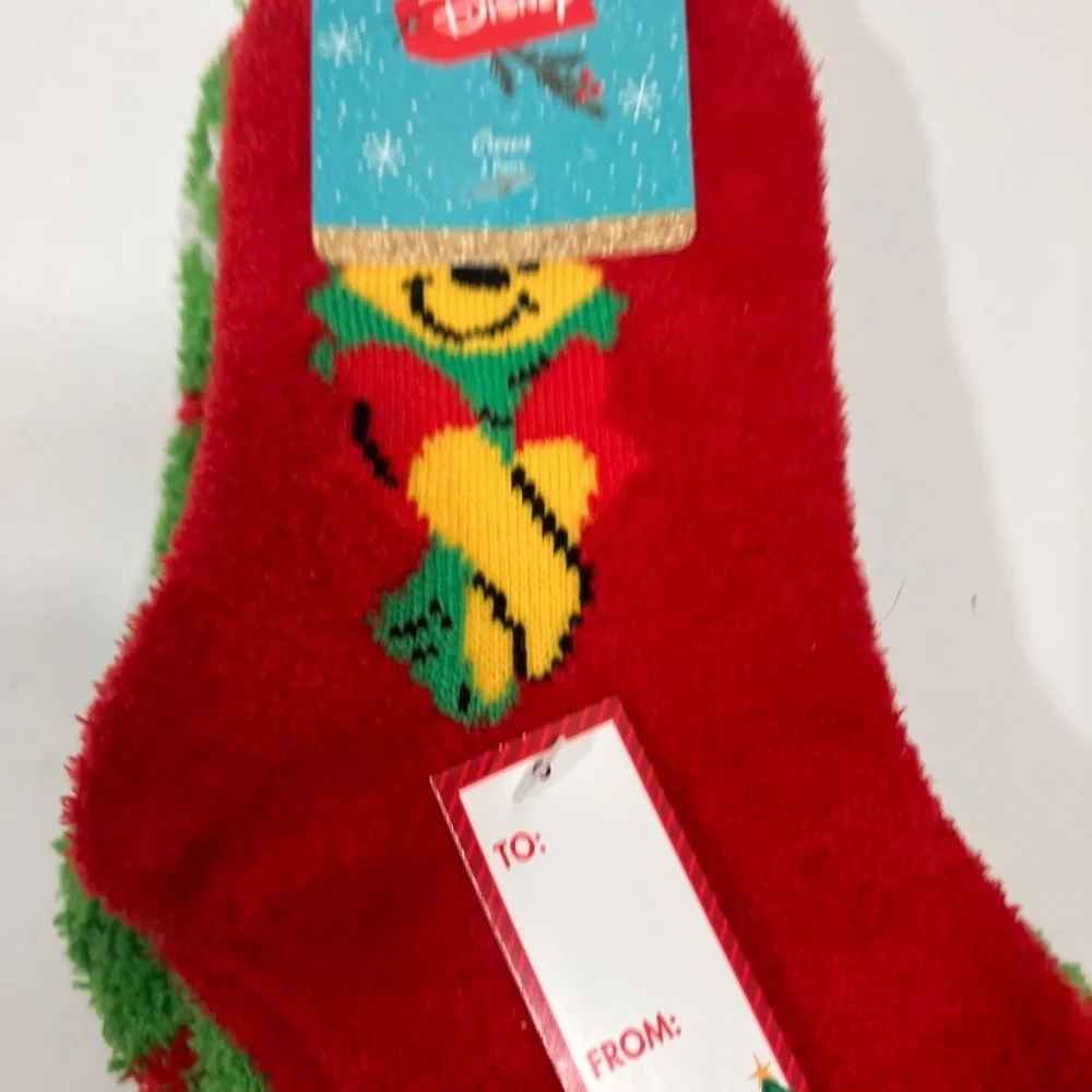 Winnie the Pooh Holiday Socks